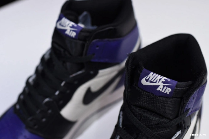 Reps BK 1 court purple 555088-501 air jordan 1106